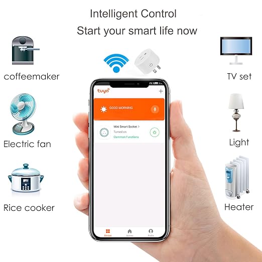 Mini WiFi Smart Plug Outlet Voice Remtoe Control - Image 5