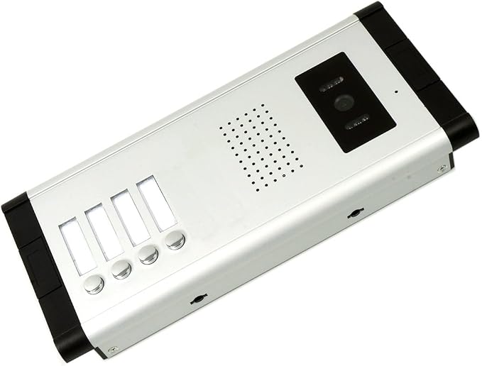 Apartment Video Intercom System, 4 Household Video Doorbell Kits, Wired 7 - Image 7