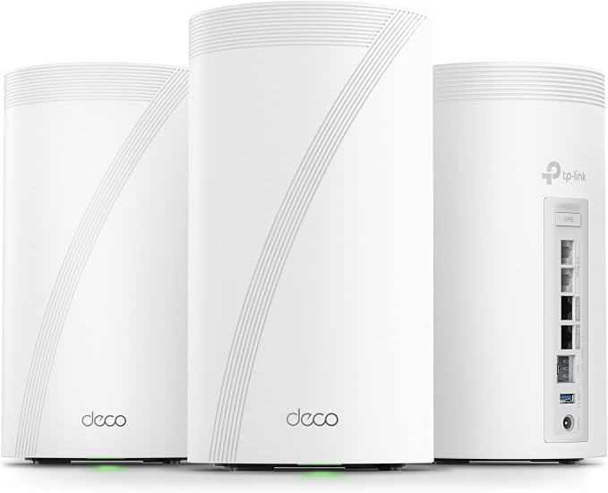 TP-Link Deco 7 Elite BE85 Tri-Band WiFi 7 BE22000 Whole Home Mesh System by TP-Link