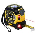 3 in 1 Digital Laser Tape Measure | Laser Level Crosshairs | 130ft/40m Laser by LWQWJING