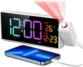 Netzu Projection Clock for Bedroom Ceiling, Alarm Clocks by Netzu