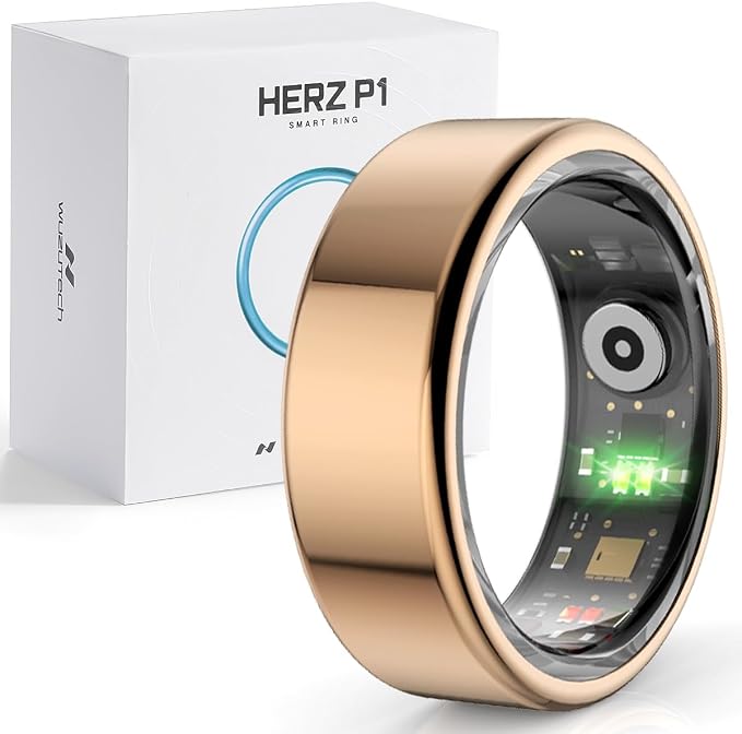 Hertz P1 Smart Ring for Women & Men by WuzuTech