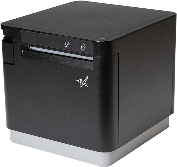 Star Micronics mC-Print3 3-inch Ethernet / USB/Lightning/Bluetooth Thermal POS by Amazon+Renewed