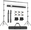 EMART 10x8.5FT Backdrop Stand, Photo Video Studio Adjustable&Lockable Heavy by EMART