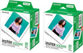 Fujifilm 2 Pack instax Square Instant Color Film, Twin Pack by FUJIFILM