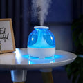 650ml USB Humidifiers for Bedroom Cool Mist Humidifier Quiet Air Humidifiers USB humidifiers for Living Room Home Office,2 Mist Modes,Night Light White by Diffuserlove