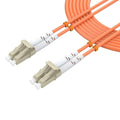 Om1 LC to LC Fiber Patch Cable, 60M/196FT Multimode Duplex 62.5/125µm Fiber by lidkew