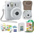 Fujifilm Instant Mini 12 Camera + Accessory Bundle & Custom Case + Fuji Instant by FUJIFILM