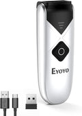 Eyoyo Bluetooth 2D&1D Barcode Scanner, Portable Wireless Mini but Powerful by Eyoyo