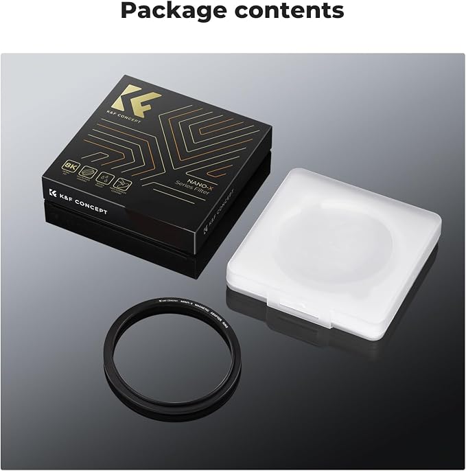 K&F CONCEPT 67-82mm Magnetic Filter Adapter Ring, - Image 6