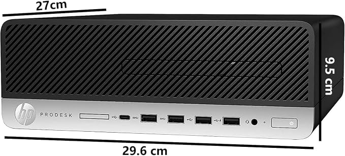 HP ProDesk 600 G5 SFF Slim Business Desktop Computer PC (Renewed) | Intel Core i5-9500, 8GB RAM, 256GB SSD, Wi-Fi, USB Ports, DisplayPort, RJ-45, Windows 11 Pro PC - Image 5