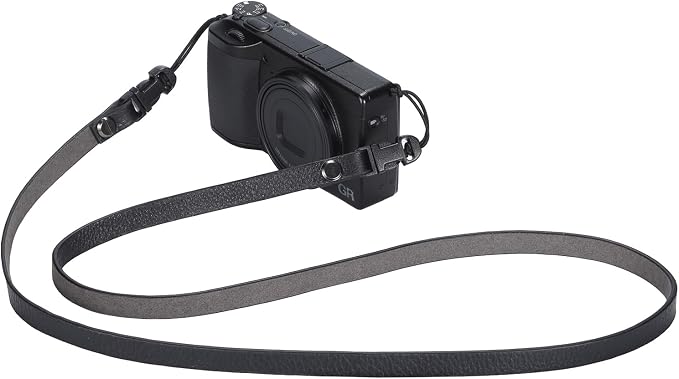 Vintage Minimalist Leather Camera Neck Shoulder Strap by DBZZ