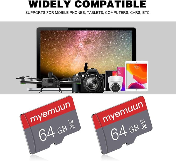2 Pack 64 GB Micro Memory Card - Image 5