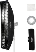 Godox FW30x120cm / 12"x47" Bowens Mount Strip Honeycomb Grid Softbox, Portable by GODOX