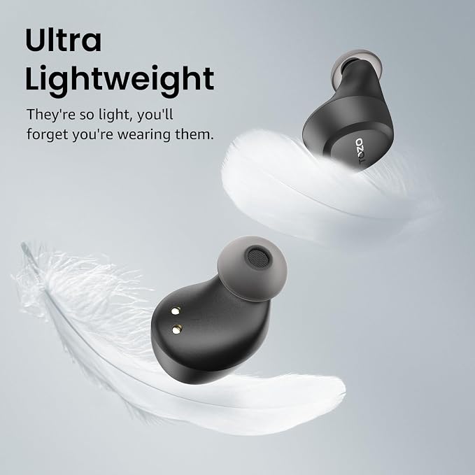 TOZO A1 Wireless Earbuds Bluetooth 5.3 Light Weight in Ear Headphones | IPX5 Waterproof, 2 Mics for AI Calls, Immersive Premium Sound Bass Ear buds with Charging Case, 32 Presets EQ via TOZO App - Image 5