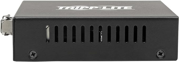 TRIPP LITE Multimode Fiber Optic to RJ45 Ethernet, PoE+ 48 VDC, 10/100/1000 Mbps - Image 4