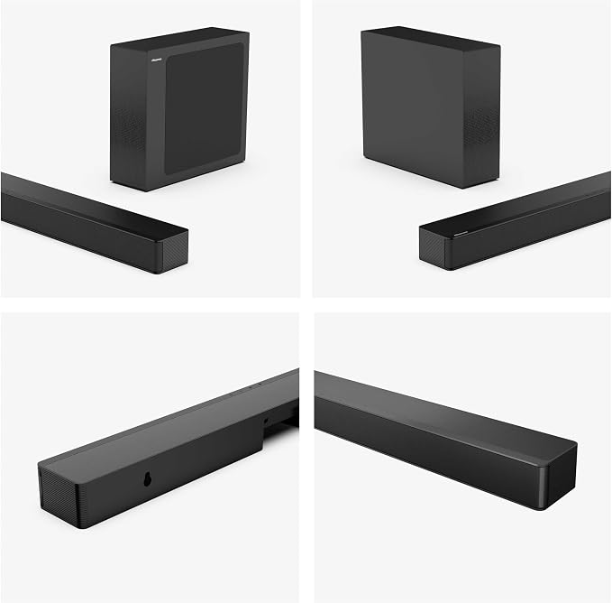 Hisense HS2100 2.1ch Soundbar with Wireless Subwoofer, Dolby Audio, DTS Virtual:X, HDMI ARC, Bluetooth 5.3, Remote Control, 6 EQ Modes - Image 11