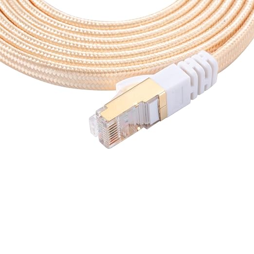 DanYee Nylon CAT8 High Speed Professional Gold Plated Plug STP Wires Ethernet - Image 7