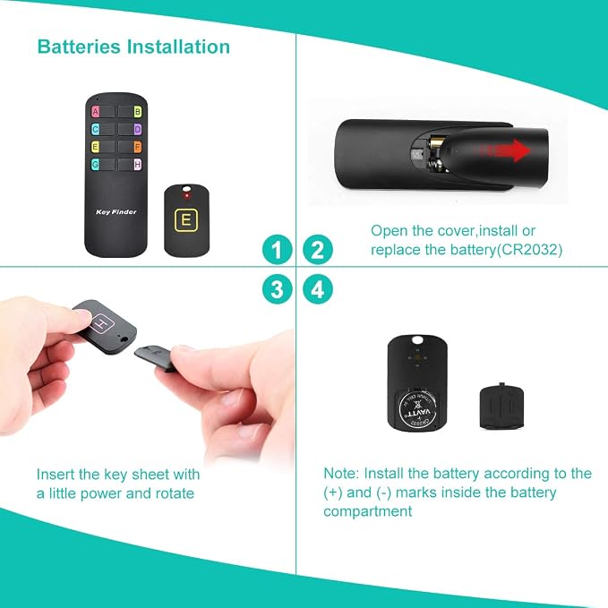 Key Finder Locator Tags, Lost Remote Finder Make Noise, TV Remote Control Finder - Image 5
