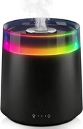 Humidifiers for Bedroom Home,3L Top Fill Cool Mist Humidifier for Baby Nursery,Essential Oil Diffuser for Large Room,3 in 1 Quiet Ultrasonic Humidifier for,Office,Plant,Nursery,BPA FREE(Black) by HEEYCEMUS