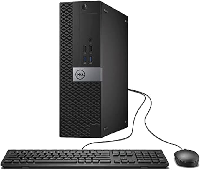 Dell Optiplex 7040 SFF Intel Core i5-6500, 16GB Ram, 256GB SSD, DVD-RW, WiFi ，Win 11 Pro (Renewed) by Amazon+Renewed