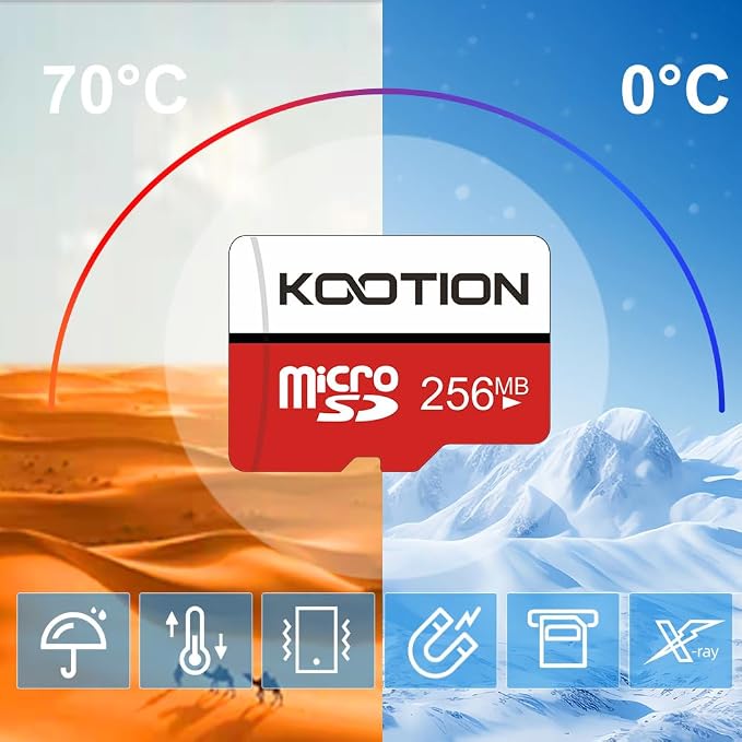 256 MB Micro SD Card 10-Pack, KOOTION Class 4 Low Capacity Memory Cards - Image 4