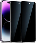 YMHML 2 Pack for iPhone 14 Pro Max Privacy Screen Protector, Upgrade Anti Spy by YMHML