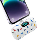 Small Portable Charger for iPhone 5000mAh, PD Fast Charging Power Bank,Mini Battery Pack Portable Phone Charger Travel Essentials for iPhone 14/14 Pro Max/13/13 Pro/12 Pro/11/XS/XR/X/8/7/6/SE Series by Feob