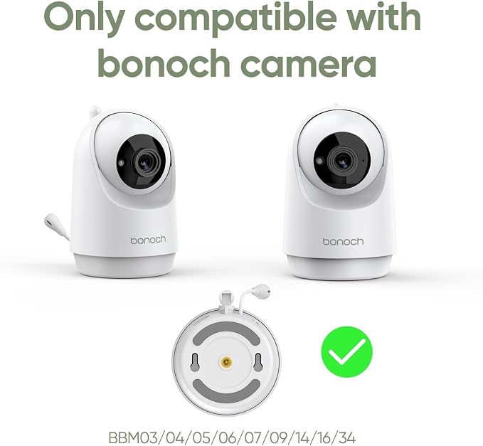 bonoch Baby Monitor Mount for BBM01/ BBM02/ BBM03/14 Crib Camera Holder Wall - Image 4