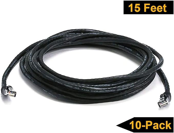 iMBAPrice 25' Cat5e Network Ethernet Patch Cable, 10 Pack - Image 7