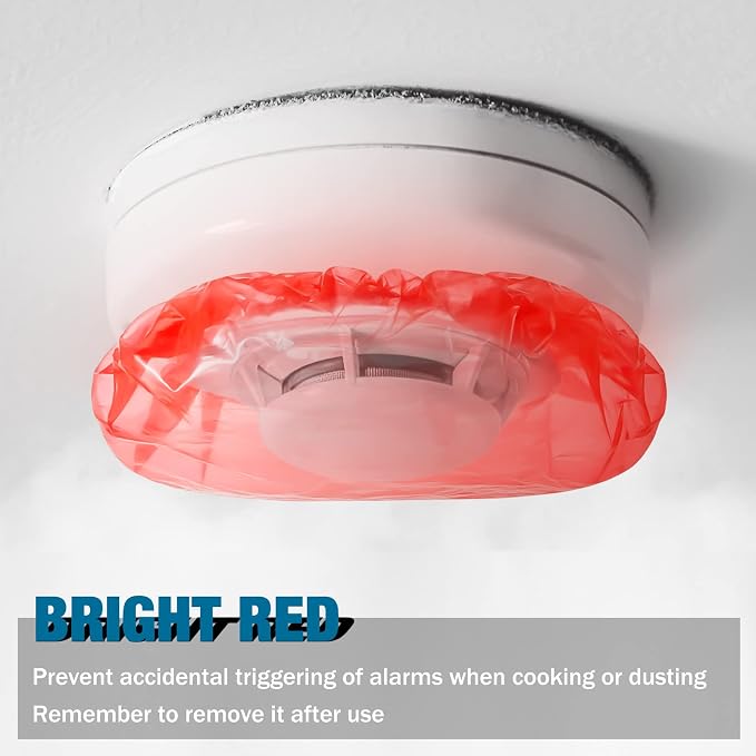 Gueevin 36 Pcs Smoke Detector Cover Smoke Alarm Dust Paint Cover - Image 5