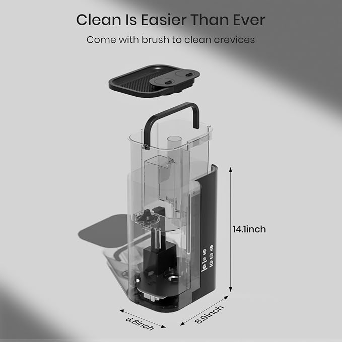 5L Cool Mist Humidifiers for Bedroom Large Room, Top Fill Ultrasonic Smart Air Humidifier for Baby & Plants with Essential Oil Diffuser, 50H Runtime 28 dB Quiet Baby Humidifier - Image 8