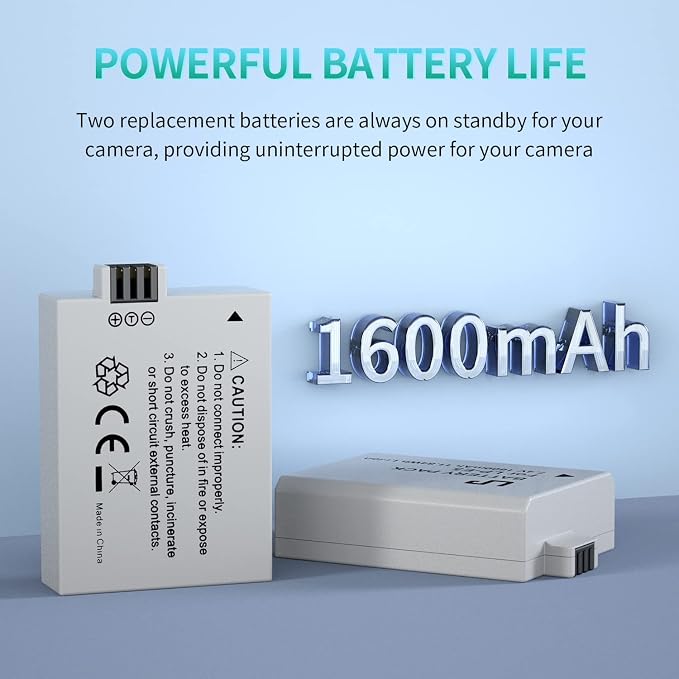 LP E5 Battery Pack, Rebel T1i, Rebel XSi, Kiss X3, Kiss X2, Kiss F Digital - Image 4