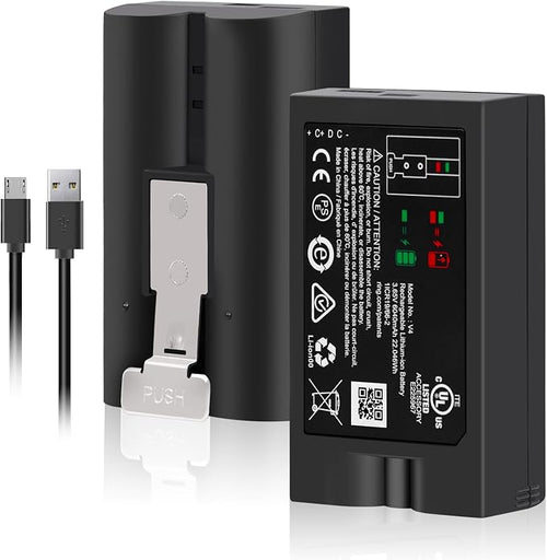 1-Pack Replacement V4 Battery for Ring-Video Doorbell 1/2/3/3Plus/4, Spotlight by RDSJ