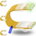 Rapink Patch Cables Cat6/ Cat6a 2ft Slim, Cat6a Ethernet Patch Cable 20G Support by Rapink