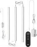 Remote Control Under Cabinet Led Light Plug in, Dimmable Daylight White 4500K by ASOKO