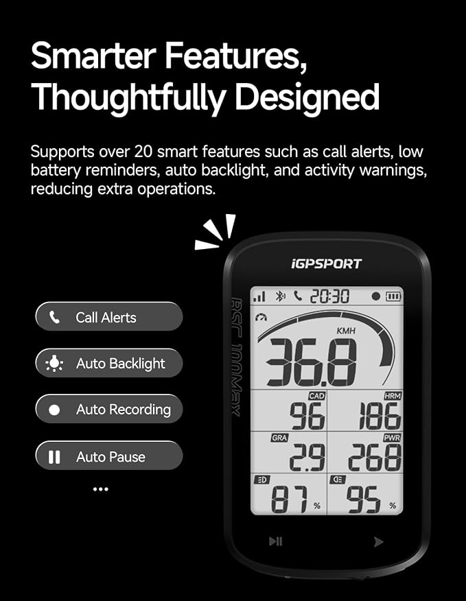 iGPSPORT BSC100MAX GPS Bike Computer - Image 5