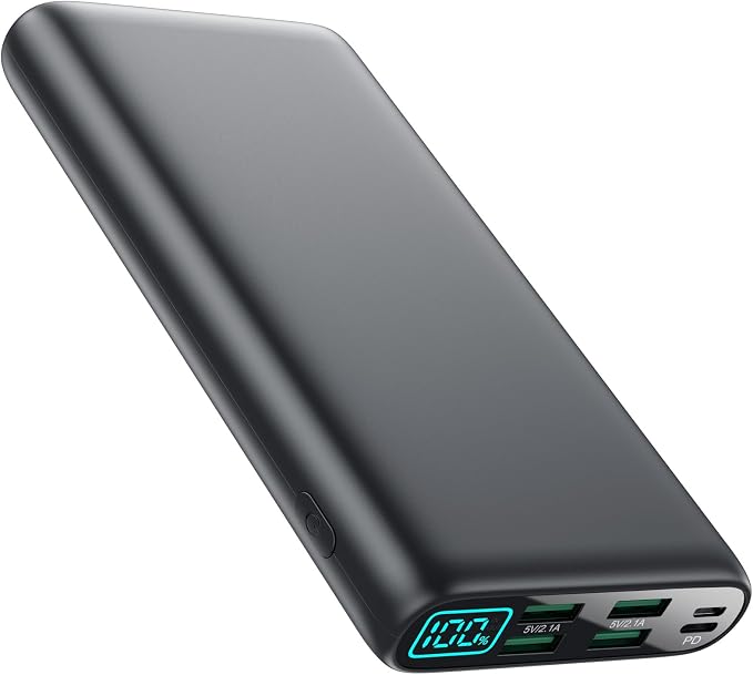Portable Charger 38800mAh Power Bank with 5 Outputs & 2 Inputs,PD USB C In&Out Fast Phone Charging External Battery Pack Backup,Travel Essential Outdoor for iPhone 17/16/15,Android Samsung Galaxy etc by RGVOTA