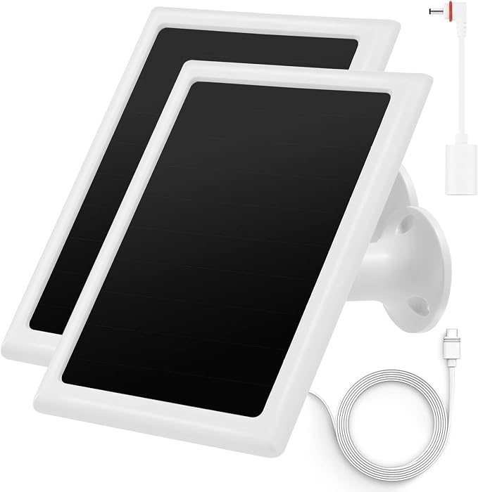 Ring Camera Solar Panel Charger, Compatible by Unknown