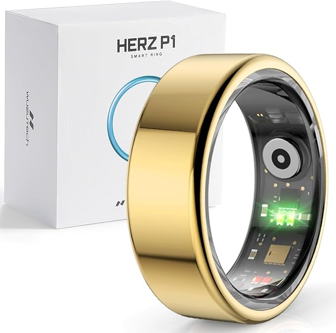 Herz P1 Smart Ring for Women & Men by WuzuTech