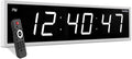 Ivation Huge Oversized 48" Large Digital LED Clock | Big Digital Clock by Ivation