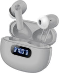 Wekily Wireless Earbuds, Bluetooth 5.3 Headphones LED Power Display, 2025 New Wireless Earphones, 4 ENC Noise Cancelling Mic, HiFi Stereo, 48H Playtime Mini Case IP7 Waterproof for iOS Android by Wekily