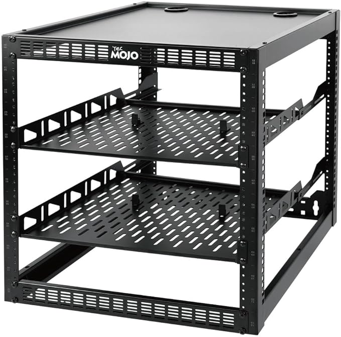 Tecmojo 12U Open Frame Network Rack by Tecmojo