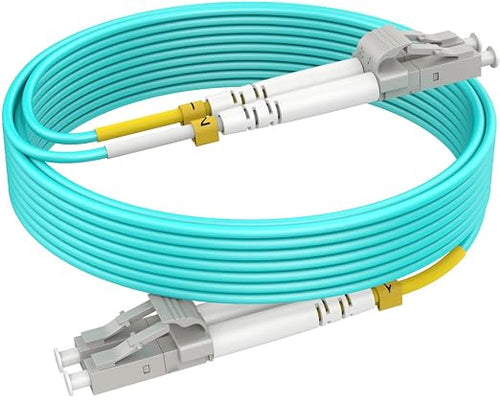0.5m OM3 Fiber LC to LC, Options 7inch~500ft,  by RamboCables
