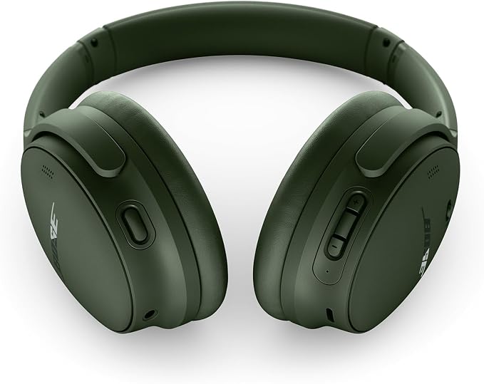 Bose QuietComfort Bluetooth Headphones, Wireless Headphones with Active Over Ear Noise Cancelling and Mic, Deep Bass, Up to 24 Hours of Playtime, Cypress Green - Limited Edition - Image 4