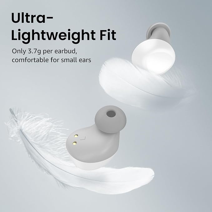 TOZO A1 Wireless Earbuds Bluetooth 5.3 Light Weight in Ear Headphones | IPX5 Waterproof, 2 Mics for AI Calls, Immersive Premium Sound Bass Ear buds with Charging Case, 32 Presets EQ via TOZO App - Image 3