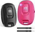 Wireless Camera Remote Shutter for iPhone and Android Smartphones 2 Pack by VYVIYON