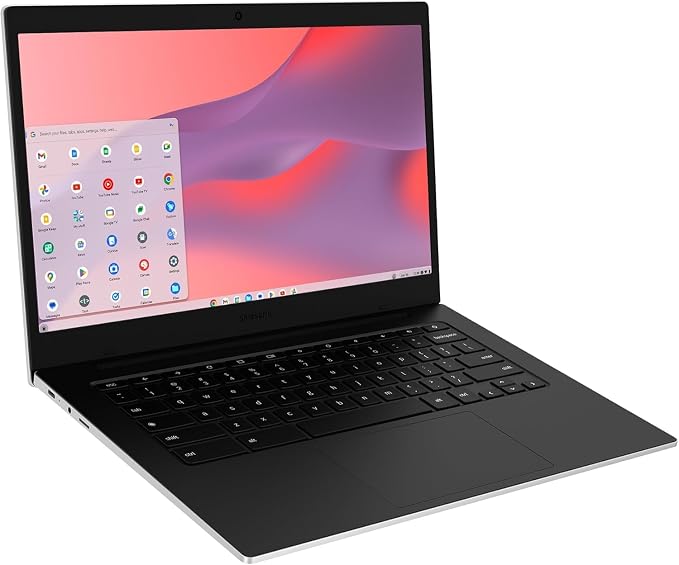 Samsung 14" Galaxy Chromebook Go Laptop PC Computer, Intel Celeron N4500 Processor, 4GB RAM, 576GB Storage Space (64GB eMMC + 512GB External Drive), ChromeOS, Student Laptop, Silver - Image 7