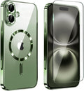 Magnetic Glossy Case for iPhone 17, iPhone17 Phone Case Slim Clear Luxury by Unknown