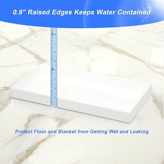 Acrylic Humidifiers Tray for Dreo Humidifier HM311 4L Tank, Leak-Proof Tray for Smart Humidifiers HM311S 4L, Moisture-Proof Tank Floor (Not Include Humidifier) (White, 4L) - Image 4